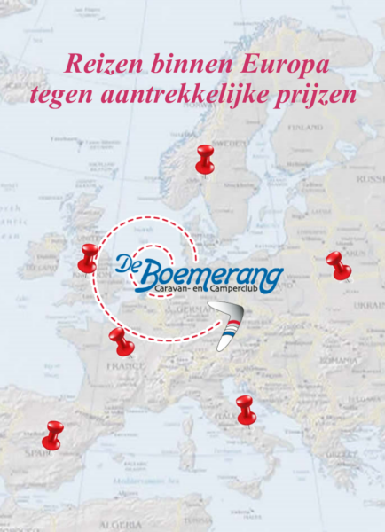 Kampeerreizen bij Caravan- en Camperclub De Boemerang